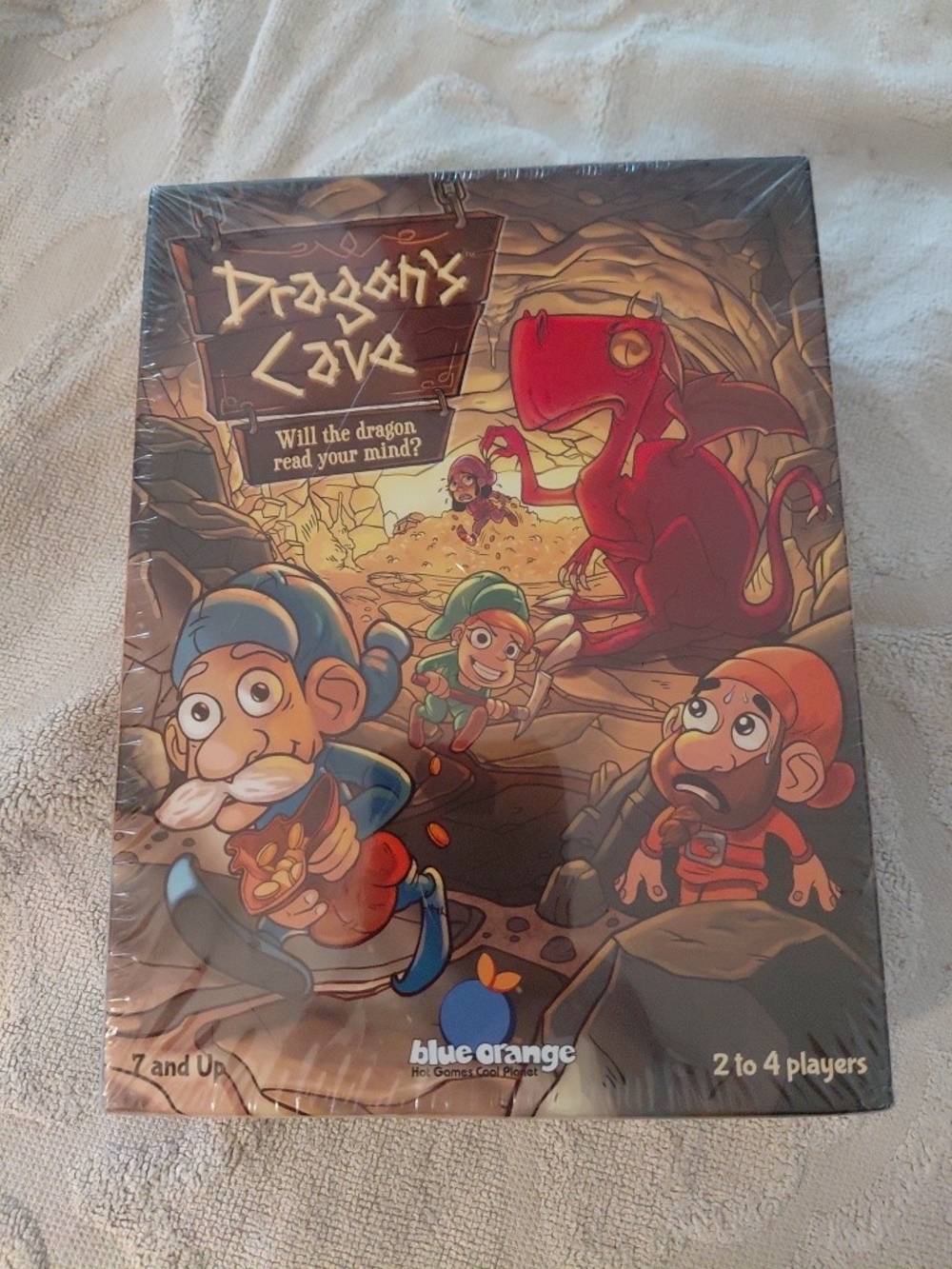 Dragon's Cave Kids Board Game - Red Dragon Artwork